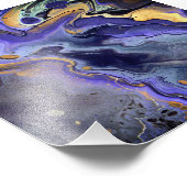 Impression Photo Galaxie liquide 1 (Coin)