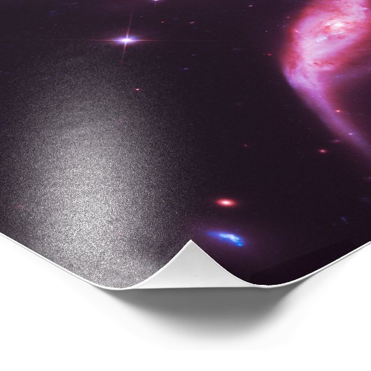 Impression Photo Galaxies roses (Coin)