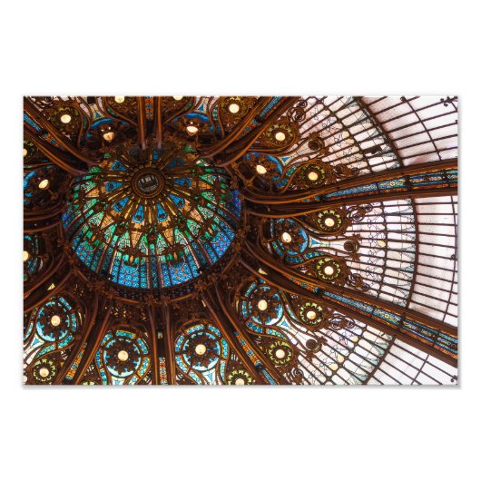 Impression Photo Galeries Lafayette Vitrail (Devant)