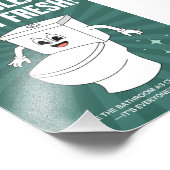 Impression Photo Gardez-Le Propre, Gardez-Le Frais - Salle De Bains (Coin)