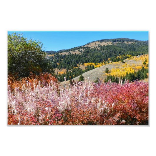 Impression Photo Gardiner Mountain Paint (Devant)