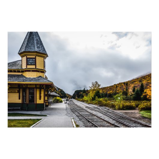 Impression Photo Gare de Crawford Notch (Devant)