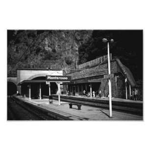 Impression Photo Gare de Monterosso, Italie