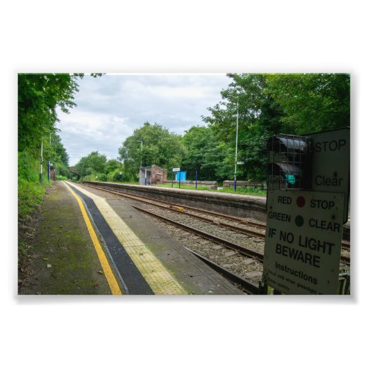 Impression Photo Gare d'Ince and Elton (Devant)