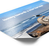 Impression Photo Gaviota frente al mar (Coin)