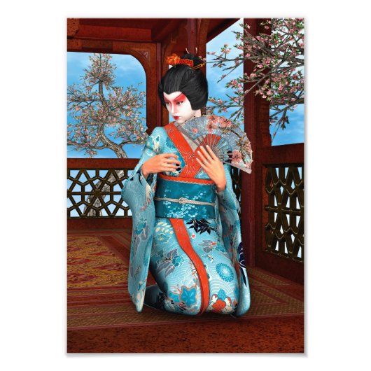 Impression Photo Geisha (Devant)