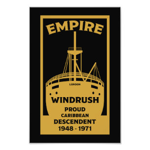 Impression Photo Génération Windrush Historique noir