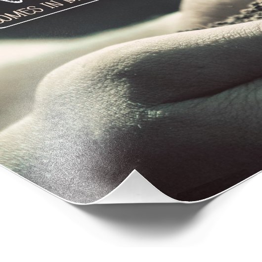 Impression Photo Gentillesse (Coin)