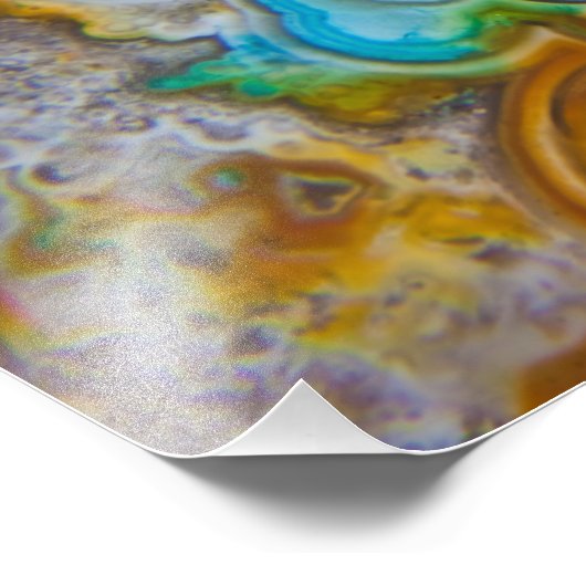 Impression Photo Geo Abstrait A (Coin)