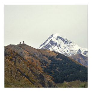 Impression Photo Géorgie, mont Kazbegi