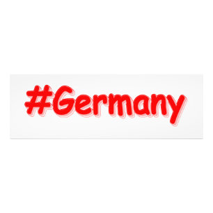 Impression Photo "#Germany" Joli design. Commandez dès maintenant