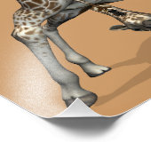 Impression Photo Girafe flexible (Coin)