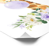 Impression Photo Giraffe, Safari, gomme à bulles violettes, Neutre  (Coin)