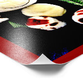 Impression Photo Giraffe souriante (Coin)