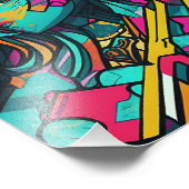 Impression Photo Girl In Urban WallStyle - Art IA (Coin)