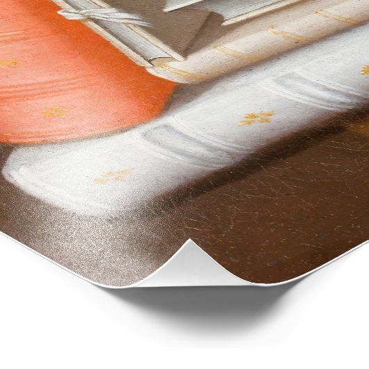 Impression Photo Giuseppe Arcimboldo - Le Bibliothécaire (Coin)