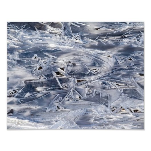 Impression Photo Glace et non pas de la glace (Devant)