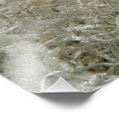 Impression Photo Glace glaciaire Texture nature Abstraite (Coin)