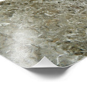 Impression Photo Glace glaciaire Texture nature Abstraite (Coin)