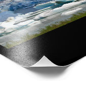 Impression Photo Glacier de Mendenhall / Juneau Alaska (Coin)