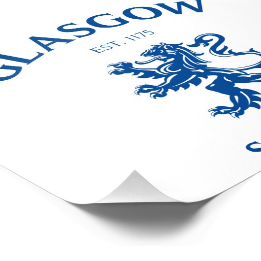 IMPRESSION PHOTO GLASGOW, ÉCOSSE (Coin)