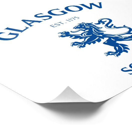 IMPRESSION PHOTO GLASGOW, ÉCOSSE (Coin)