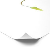 Impression Photo Gloire du matin et papillon (Coin)