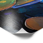 Impression Photo Glowing Lotus Flowers Trio (Coin)