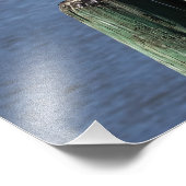 Impression Photo Goéland sur pilotis (Coin)