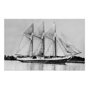Impression Photo goélette Oliver H. Perry des Grands Lacs