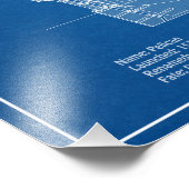 Impression Photo Golden Hind - Plan directeur des navires ABD (Coin)