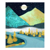 Impression Photo Golden River (Devant)