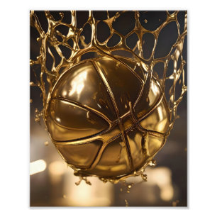 Impression Photo "Golden Victory : Netball pris dans un réseau étin