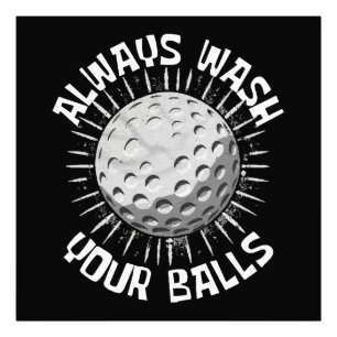 Impression Photo Golf drôle