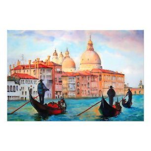 Impression Photo Gondoles de Venise