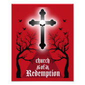 Impression Photo Goth Post Punk Mode (Devant)