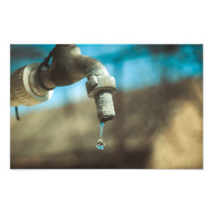 Impression Photo Goutte d'eau