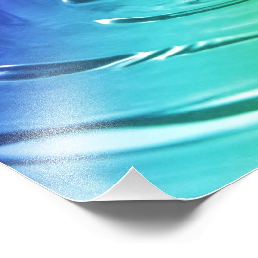 Impression Photo Goutte d'eau (Coin)