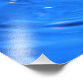 Impression Photo Goutte d'eau (Coin)