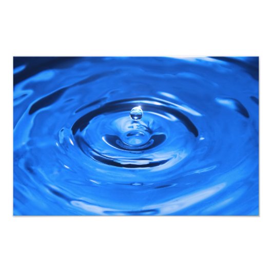 Impression Photo Goutte d'eau (Devant)