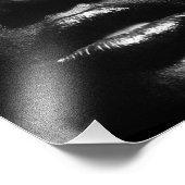 Impression Photo Grace Jones en noir et blanc (Coin)