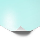 Impression Photo gradient aqueux turquoise (Coin)