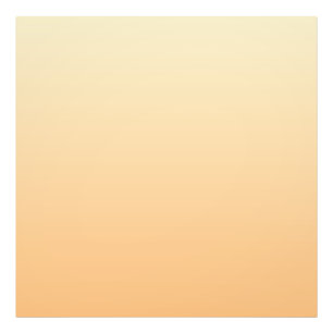 Impression Photo Gradient de couleur jaune clair et orange