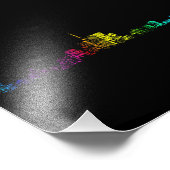 Impression Photo Gradient Skyline de Toronto (Coin)