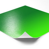 Impression Photo Gradient vert ombre Vivid Modern Simple (Coin)