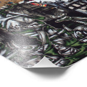 Impression Photo Graffiti, Berlin, Allemagne (Coin)