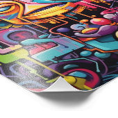 Impression Photo Graffiti Love - Les écrits sur le mur (Coin)