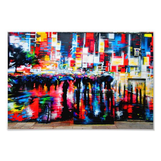 Impression Photo Graffiti Street Art Camden Town London (Devant)