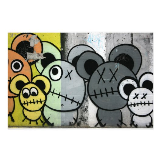 Impression Photo Graffiti suisse (Devant)