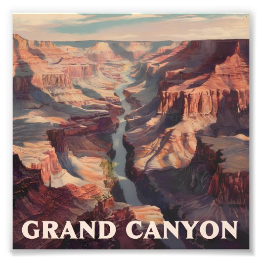 Impression Photo Grand Canyon USA vintage (Devant)